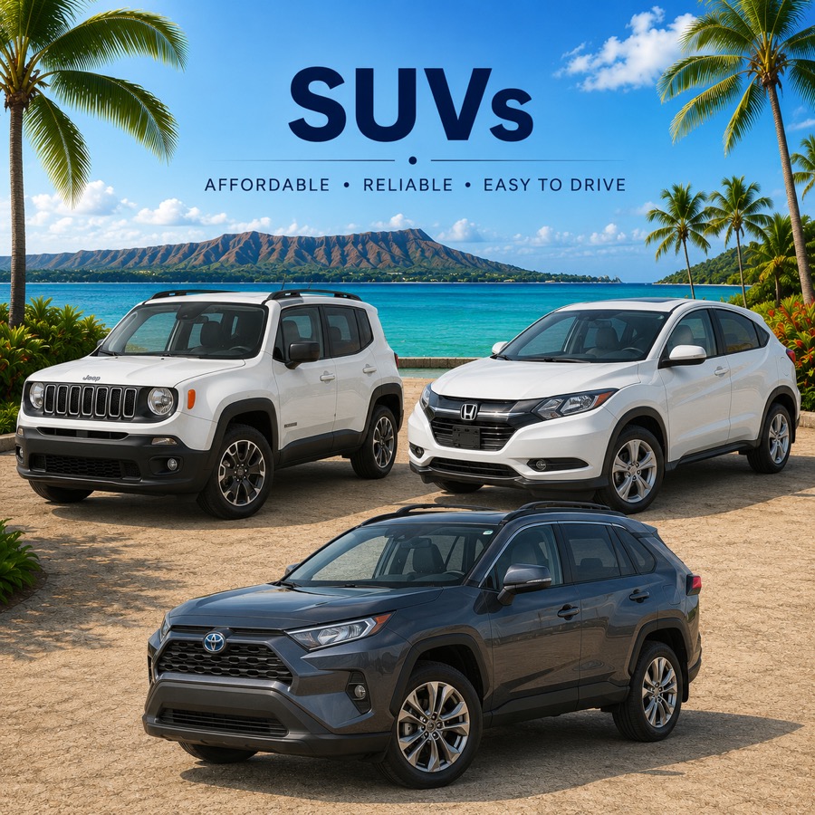 SUV daily rental car in Honolulu